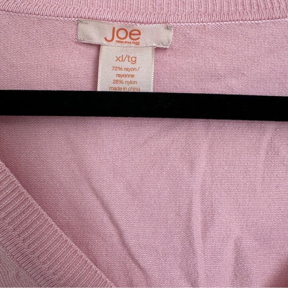 Joe Fresh Light Pink Knit Top - Picture 2 of 3